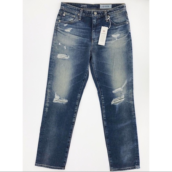 AG Jeans Isabelle Straight legged Crop - Picture 3 of 4